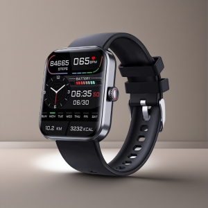 Likron Smart Watch - Health Tracker W/ Heart Rate, Spo2, Sleep - Non-invasive 24h Monitoring - 7-day Battery