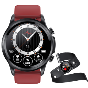 Kh04 Ecg Ptt Hrv Blood Oxygen Heart Rate Blood Pressure Sleep Round