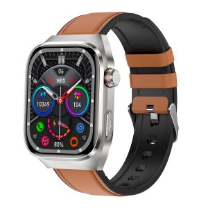 Kh16 One-click Micro Examination Blood Glucose Blood Lipids Uric Acid Blood Pressure Blood Oxygen Sos Smart Watch