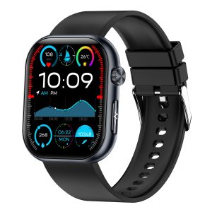 Kh587 Smart Watch With Amoled Display, Ecg Monitoring, Health Tracking (heart Rate, Temperature, Blood Oxygen) & Bluetooth Calling