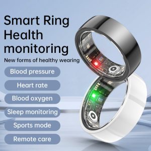 Kr001 Health Smart Ring 5-day Battery Life Sports Heart Rate Blood Oxygen Blood Pressure Sleep Health Tracker