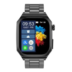 Kh59 High End Smart Health Watch Ecg Phone Call Blood Lipids Uric Acid