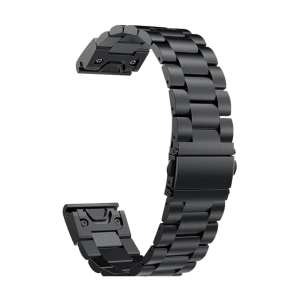 Black Stainless Steel Strap