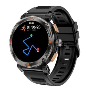 Mix 1 Gps Compass 1.43'' Amoled Screen 3atm Waterproof Blood Oxygen Blood Pressure Sleep Monitoring 100+ Sports Modes Smartwatch