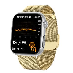 Gt5 Pro Max Blood Sugar Watch Health Upgrade + Blood Pressure + Ekg + Heart Rate + Temperature + Stress + Exercise + Blood Oxygen + Sleep + Uric Acid + Blood Fat Monitoring 2025-9 Colors With Gift Straps