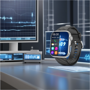 Upgrade Gt5 Pro Max Blood Pressure Watch With Heart Rate Blood Glucose Monitor Calls Smartwatch