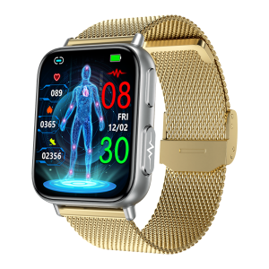 Gt5 Pro Powerful Smartwatch With 50% More Accuracy For Bp+bg+hr+ecg+spo2+temp+stress Monitoring