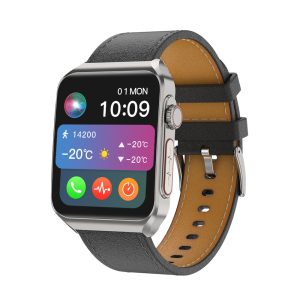 Health Smartwatch With Bp+hr+ecg+ Bg+spo2+ Sos & Blood Analysis Supports Voice Calls And Fitness Tracking