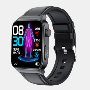 Likron-e500 Non-invasive Blood Glucose Test Smartwatch - Grey