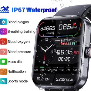 Diabetic Watches For Men: Complete Health Monitor Smart Watch With Blood Glucose Testing