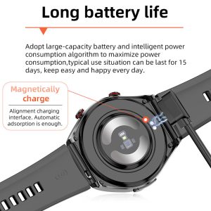Ecg, Hrv, And Blood Sugar Monitoring Smartwatch