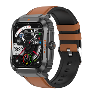 Ph550 Fashion Outdoor Sports Health Smart Watch Ecg/ekg Blood Glucose Bluetooth Call 100+ Sports Modes
