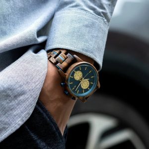 Urban Outdoor Style Wooden Watch For Men