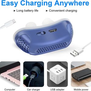 Quiet Anti-snoring Cpap Alternative: Sleep Apnea Relief - Adjustable Settings