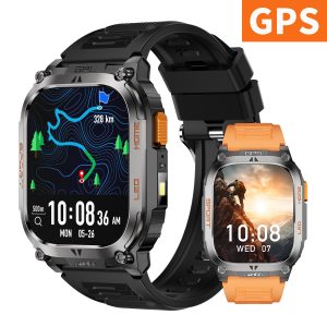 Likron Qx18 Smart Watch | Bluetooth Call, GPS, 5-Fold Positioning, 630mAh Battery, 2.01" TFT HD Display, IP68 Waterproof, Torch Light