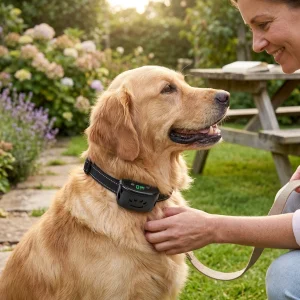 Smart Bark Management Collar - Adjustable Vibration & Sound Training, USB Rechargeable