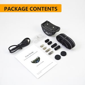 Bark Begone Waterproof Dog Training Device With Digital Display For Anti-Bark Control - Long Battery Life