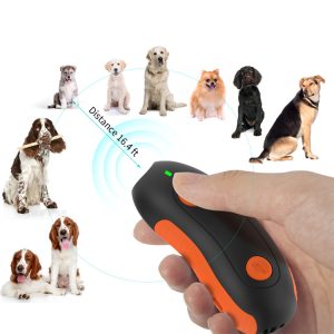 Ultrasonic Pet Trainer - Handheld With Rechargeable Functionality