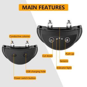 Stop Dog Barking With Pet Bark Stopper Collar - Effective Anti-Bark Vibration Trainer, Waterproof & Long Battery Life