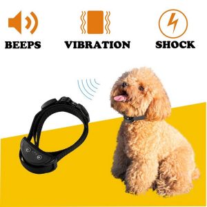 Pet Bark Stopper Dog Collar Bark-Free Solution - Advanced Vibration Training, Waterproof Design, Extended Battery Life