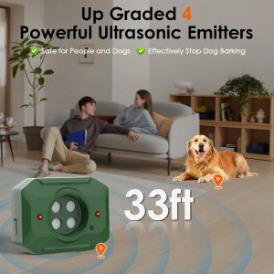 2025 Ultrasonic Anti-Barking - Silence Fido Aid For Dogs - Training Device, Waterproof & Rechargeable