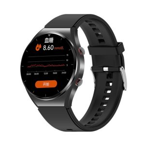 E09 Smart Watch: Blood Pressure, Oxygen, Temp, Call Reminder, Music, Voice Assistant