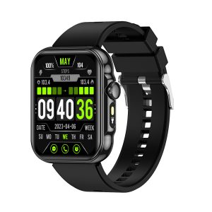 Likron HDT11 Smart Watch: Bluetooth Call, Music, Voice Assistant, Sleep Tracker, Flashlight, Smart Bracelet - Black disk vinyl