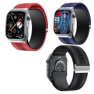 Likron S15 Smart Watch: Air Pump BP Monitor, ECG, NFC, Bluetooth Calls, App Sync - High-End Smartwatch