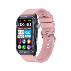 Likron TK79 Smartwatch | Pulse Physiotherapy 5 Internal Organs Detection | Multi-motion Mode | Smart Call Reminder | GPS | Waterproof