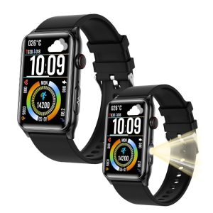 Likron GE50 Smart Bracelet: Blood Sugar, HRV, ECG, Micro-physical Exam, Flashlight Smart Watch
