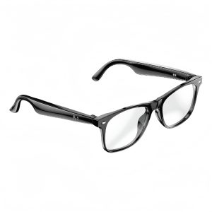 Likron W100ai Smart Glasses | 163 Language Translator | Bluetooth Audio | Sports, Calls, Music | Voice Assistant - Anti-blue lens