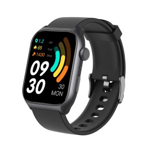 Likron GTS7 Pro Smartwatch | Heart Rate & Blood Oxygen Monitor | Sports Tracker | Full Skin Tone Detection | Fitness Bracelet - GTS7Pro Silicone Black