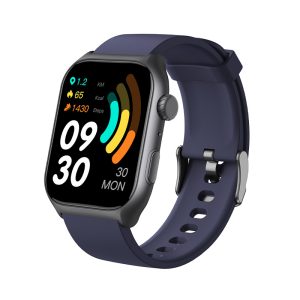 Likron GTS7 Pro Smartwatch | Heart Rate & Blood Oxygen Monitor | Sports Tracker | Full Skin Tone Detection | Fitness Bracelet - GTS7pro Silicone Blue