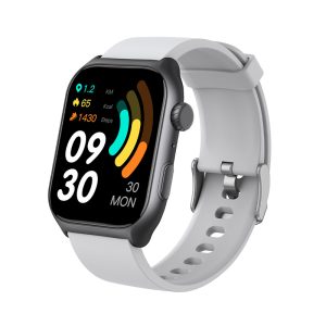 Likron GTS7 Pro Smartwatch | Heart Rate & Blood Oxygen Monitor | Sports Tracker | Full Skin Tone Detection | Fitness Bracelet - GTS7Pro Silicone Grey