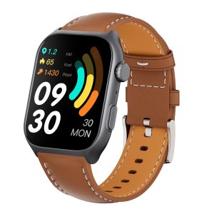 Likron GTS7 Pro Smartwatch | Heart Rate & Blood Oxygen Monitor | Sports Tracker | Full Skin Tone Detection | Fitness Bracelet - GTS7pro cortical brown