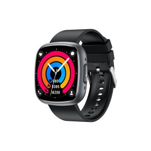 Likron ET593 Smartwatch ECG PPG Blood Oxygen Blood Sugar Uric Acid Body Fat Monitor Square Call Watch