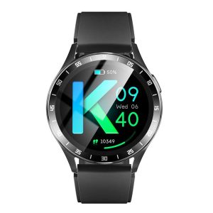 Likron X10 Smartwatch TWS Earbuds 2-in-1, 1.39" HD Split Screen, Bluetooth 5.0 Call, IP67 Waterproof, Ultra-Thin Design, Black/White - black