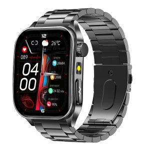 Likron E810 Smart Watch: ECG, Heart Rate, Blood Oxygen, Sleep Tracking, Red Light Wellness
