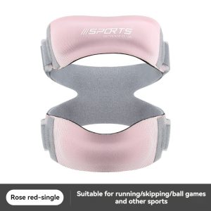 Adjustable Patella Knee Strap Support Band for Running, Jumping, and Sports Activities - Pink 1pcs
