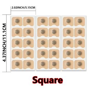 Non-Invasive Nasal Dilator and Strip Starter Kit for Structural Support and Airflow - 30 pcs square