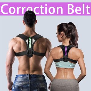 Adjustable Upper Back and Shoulder Support Brace for Posture Comfort