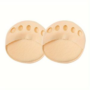 Soft Forefoot Pads for High Heels & Flats, Invisible Metatarsal Cushion, Non-Slip & Pressure Relief Shoe Inserts - 2pc-skin