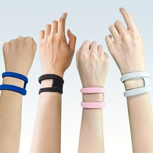 Adjustable Wrist Support Straps for Workout & Everyday Comfort, Compression Band for Sports, Exercise, and Recovery (Available in Multi-Color/Multi-Pack)