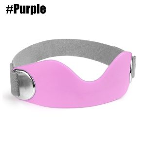 Adjustable Patellar Tendon Support Strap Silicone Knee Band for Running, Basketball, and Sports Pain Relief – Likron - Purple