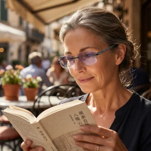 Premium Rimless Bifocal Reading Glasses - 2 Pair Set