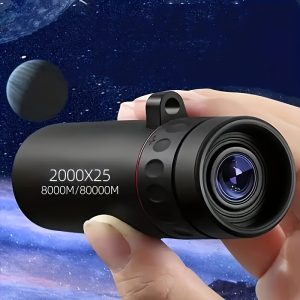 Compact Portable Monocular Telescope with Phone Clip – Ideal for Bird Watching, Hiking, and Outdoor Activities