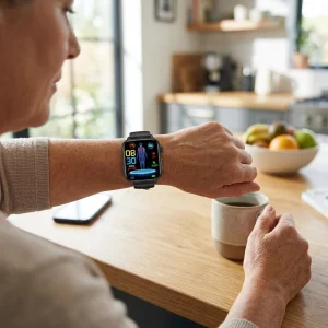 Non Invasive Blood Sugar Monitored Meters Likron Smartwatch For Painless Glucose Tracking And Health Monitoring Without Skin Piercing