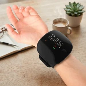 Likron Automatic Wrist Monitor Featuring Led Screen And Voice Broadcast Functionality