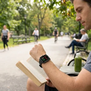 Likron Elite Smartwatch - Advanced Activity & Daily Wellness Tracker with Health Insights