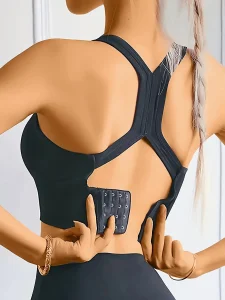 2-Pack Premium Seamless Comfort Yoga Sports Bra – Lightweight & Supportive Athletic Wear - Black